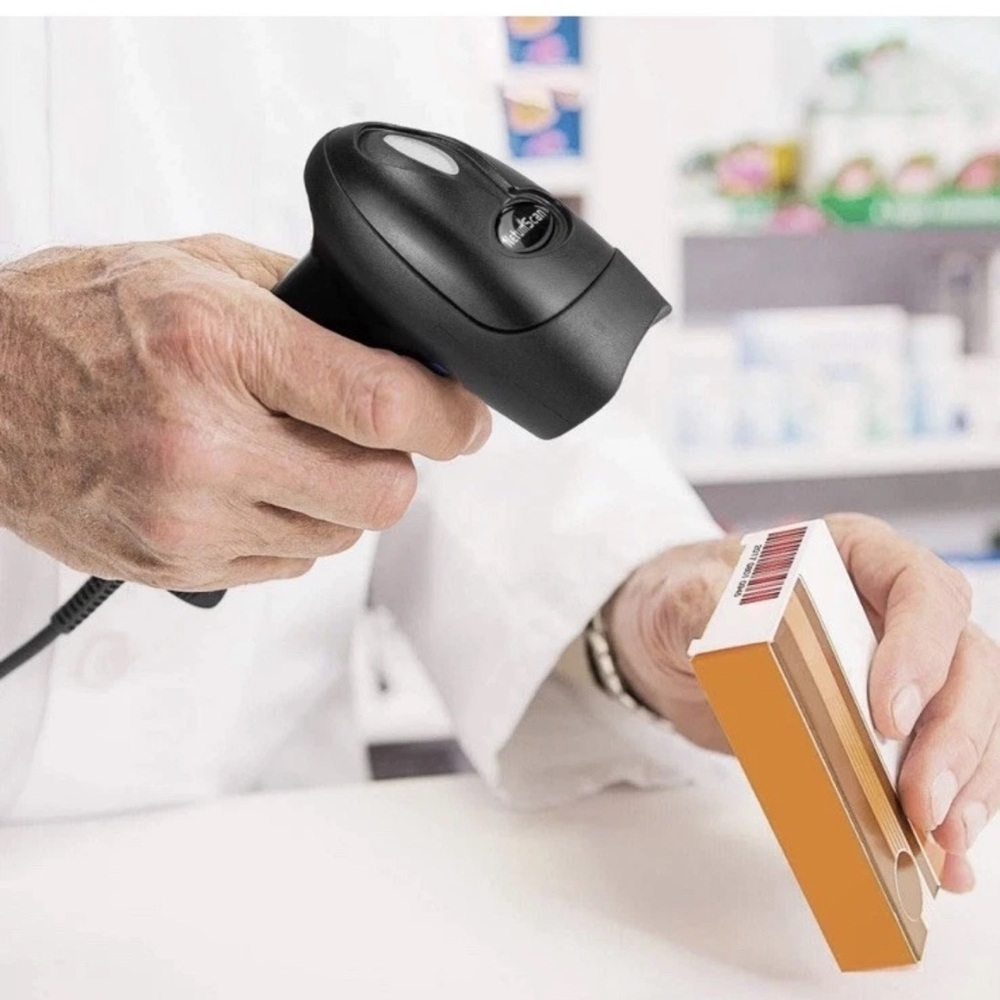 NetumScan Black Wireless Barcode Scanner - Picture 5 of 5